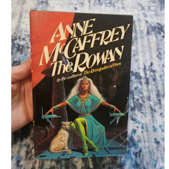 The Rowan by Anne McCaffrey ~ 1st Edition 1st Printing Hardcover 1990 EUC - Picture 2 of 10